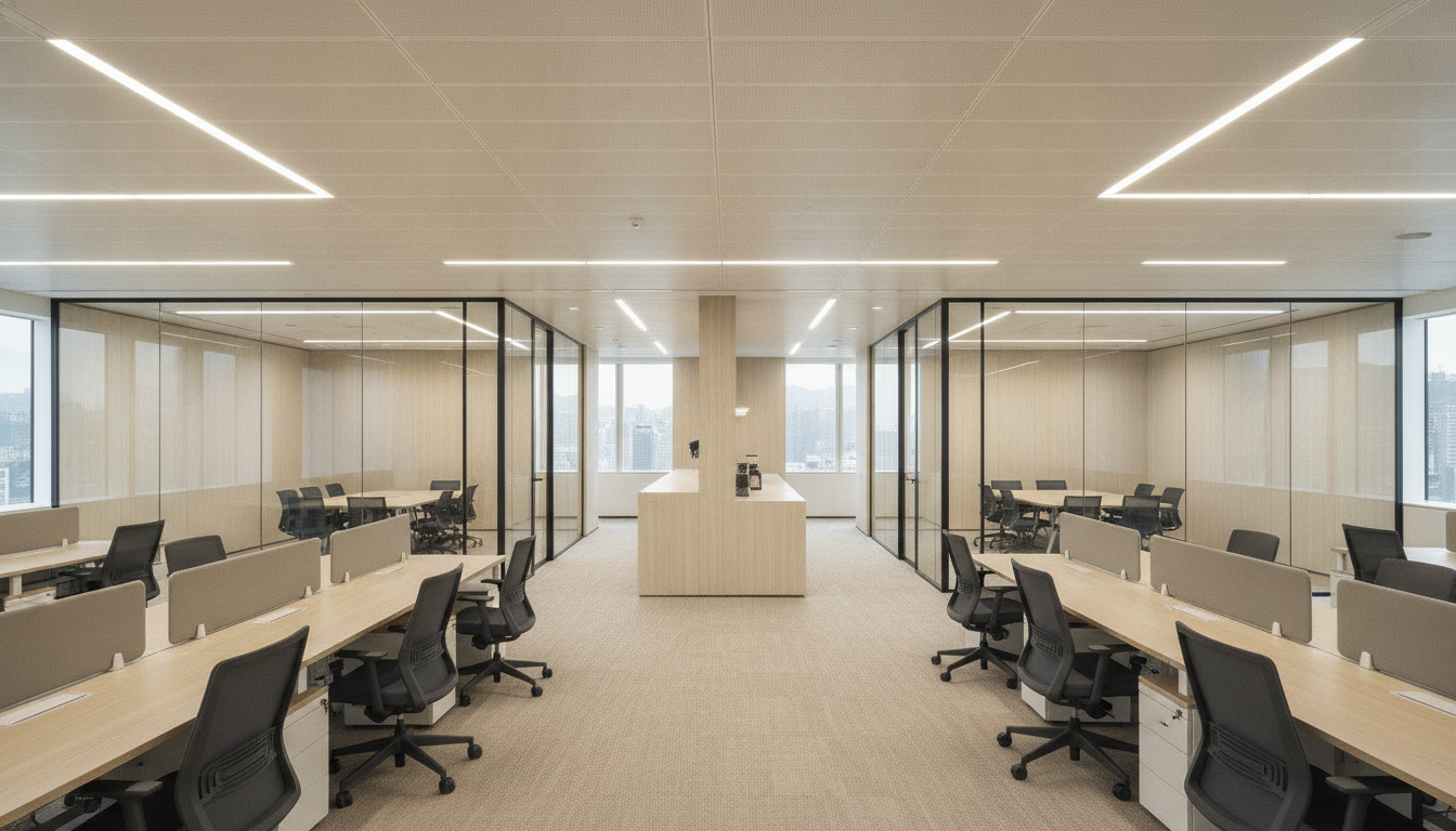 香港企業搬遷 / 擴租 · 空間與交付視覺