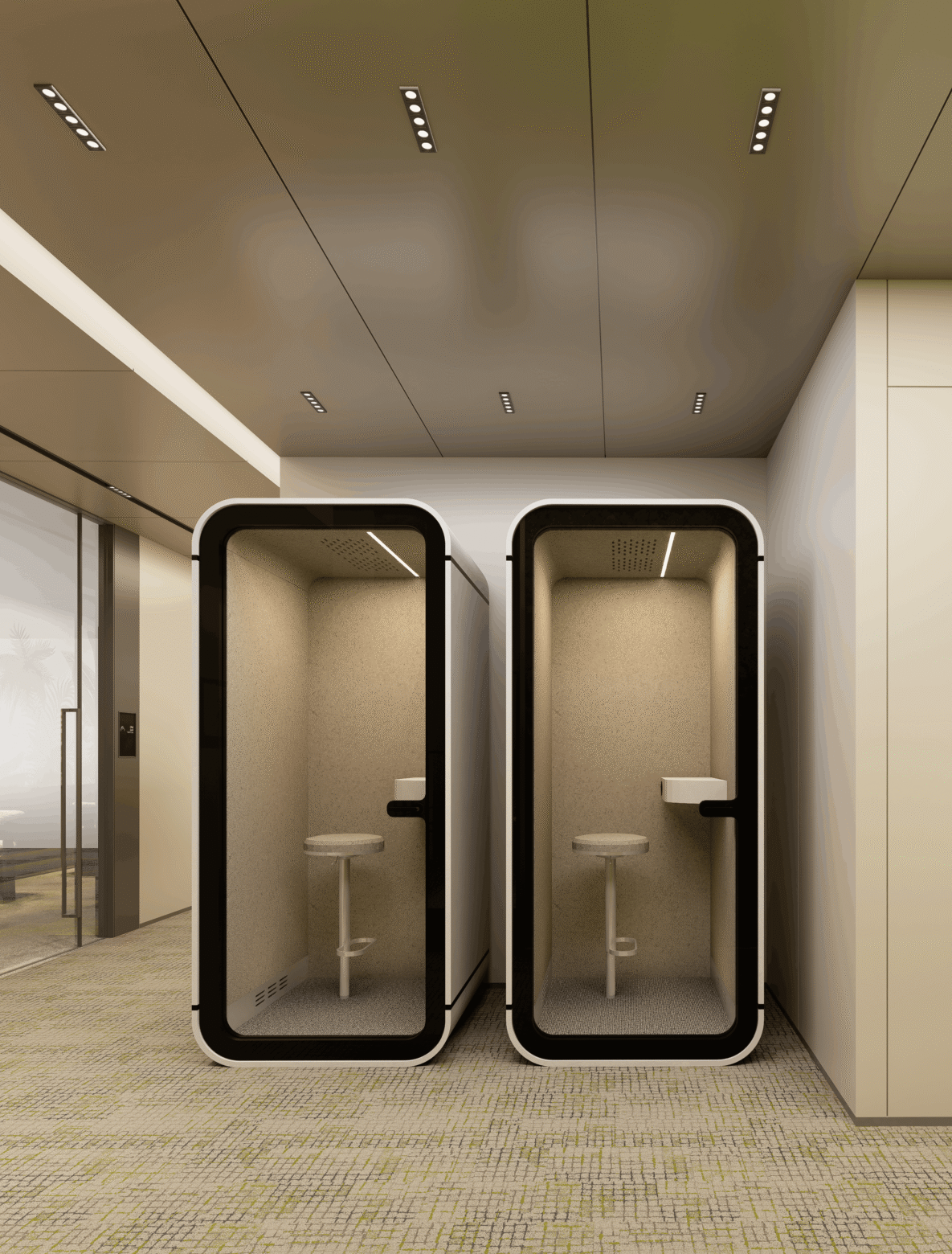 現代東方風格共享辦公空間 項目實景